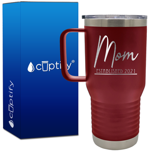 Mom Established 20oz Mom Travel Mug