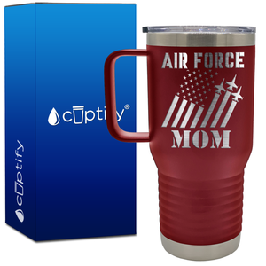 Air Force Mom 20oz Travel Mug