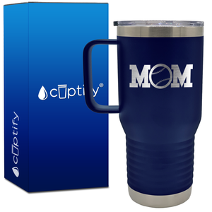 Baseball Mom 20oz Mom Travel Mug