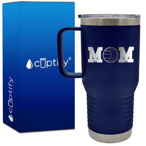 Volleyball Mom 20oz Mom Travel Mug