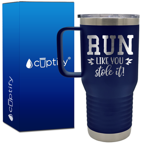 Run Like You Stole It 20oz Baseball Travel Mug