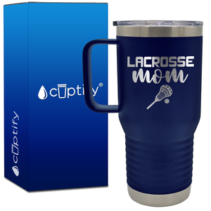 Lacrosse Mom 20oz Lacrosse Travel Mug