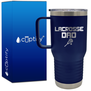 Lacrosse Dad 20oz Lacrosse Travel Mug