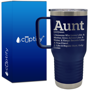 Aunt Definition 20oz Aunt Travel Mug