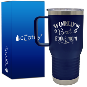 World's Best Bonus Mom 20oz Mom Travel Mug