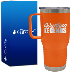 Wrestling Legends 20oz Wrestling Travel Mug