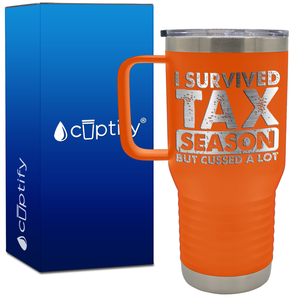 I Survived Tax Season 20oz Accountant Travel Mug