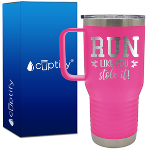 Run Like You Stole It 20oz Baseball Travel Mug