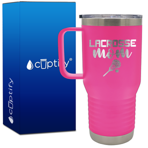 Lacrosse Mom 20oz Lacrosse Travel Mug