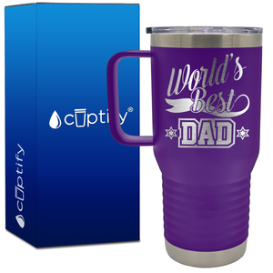 World's Best Dad 20oz Dad Travel Mug