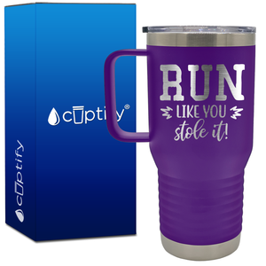 Run Like You Stole It 20oz Baseball Travel Mug