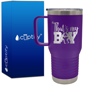 That's My Boy Wrestling 20oz Wrestling Travel Mug