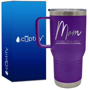 Mom Established 20oz Mom Travel Mug