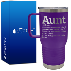 Aunt Definition 20oz Aunt Travel Mug