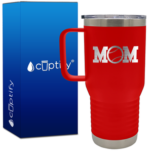 Baseball Mom 20oz Mom Travel Mug