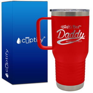 World's Best Daddy 20oz Dad Travel Mug