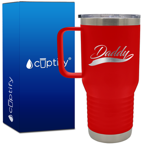 Daddy Swoosh 20oz Dad Travel Mug