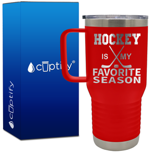 Hockey is My Favorite Person 20oz Hockey Travel Mug