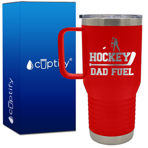 Hockey Dad Fuel 20oz Hockey Travel Mug