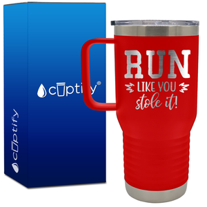 Run Like You Stole It 20oz Baseball Travel Mug