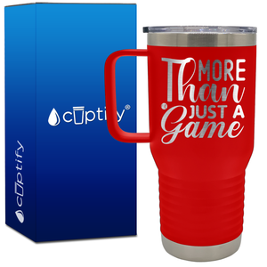 More Than Just a Game Softball 20oz Softball Travel Mug