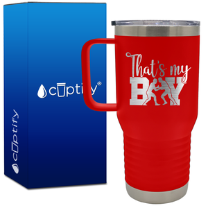 That's My Boy Wrestling 20oz Wrestling Travel Mug