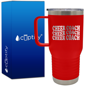 Cheer Coach x3 20oz Cheer Travel Mug