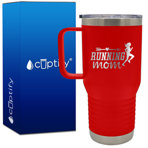 Running Mom 20oz Running Travel Mug