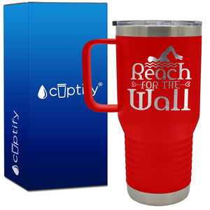 Reach for the Wall 20oz Swimming Travel Mug