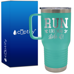 Run Like You Stole It 20oz Baseball Travel Mug