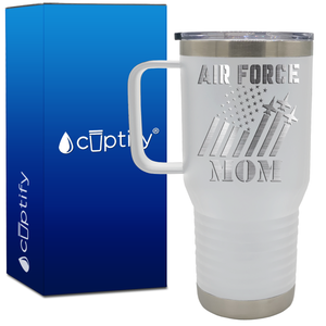 Air Force Mom 20oz Travel Mug