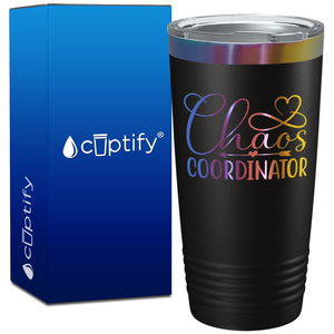 Chaos Coordinator Boss Lady on 20oz Tumbler