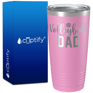 Volleyball Dad on 20oz Volleyball Tumbler