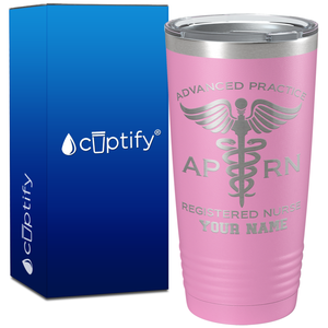 Personalized APRN Advanced Practice Registered Nurse on 20oz Tumbler