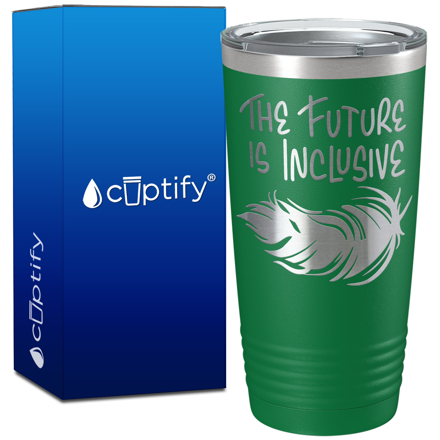 The Future is Inclusive on 20oz Tumbler