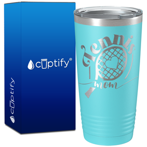 Tennis Racket Mom on 20oz Tumbler