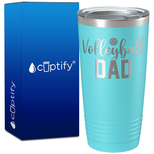 Volleyball Dad on 20oz Volleyball Tumbler