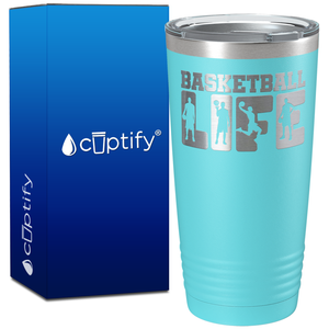 Basketball Life on 20oz Tumbler