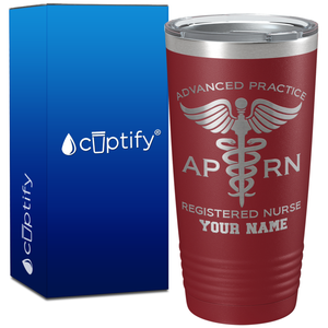 Personalized APRN Advanced Practice Registered Nurse on 20oz Tumbler