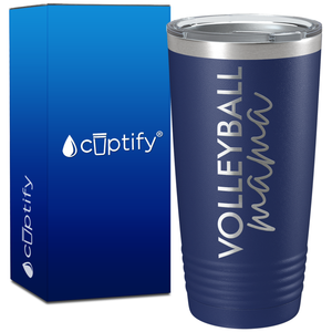 Volleyball Mama on 20oz Volleyball Tumbler