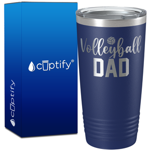 Volleyball Dad on 20oz Volleyball Tumbler
