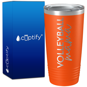 Volleyball Mama on 20oz Volleyball Tumbler