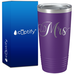 Mrs on 20oz Tumbler