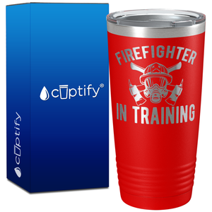 Firefighter in Training on 20oz Tumbler