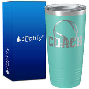 Tennis Coach on 20oz Tumbler