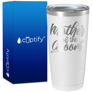 Mother of the Groom Arrow on 20oz Tumbler