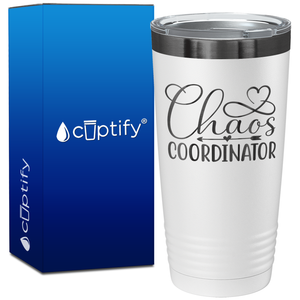 Chaos Coordinator Boss Lady on 20oz Tumbler