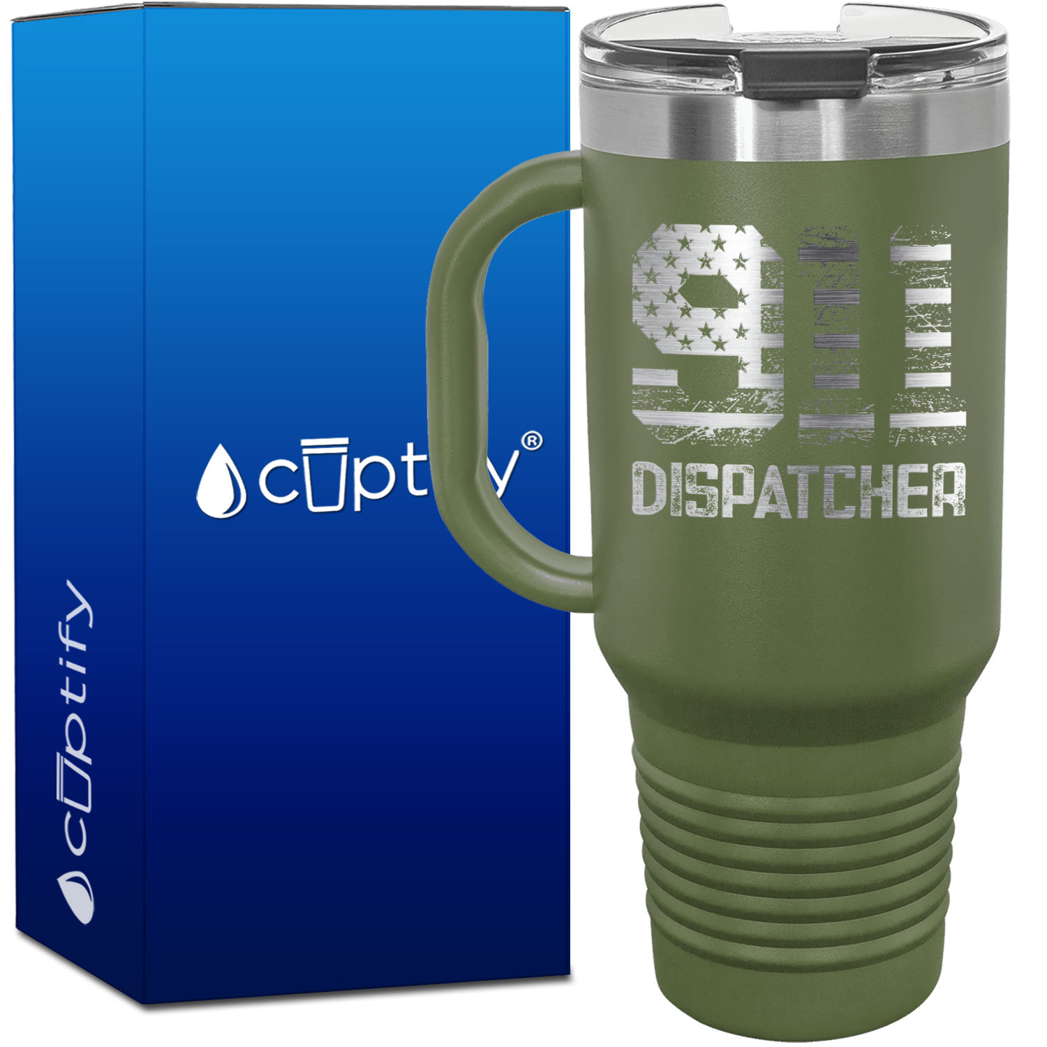 911 Dispatcher 40oz Dispatcher Travel Mug