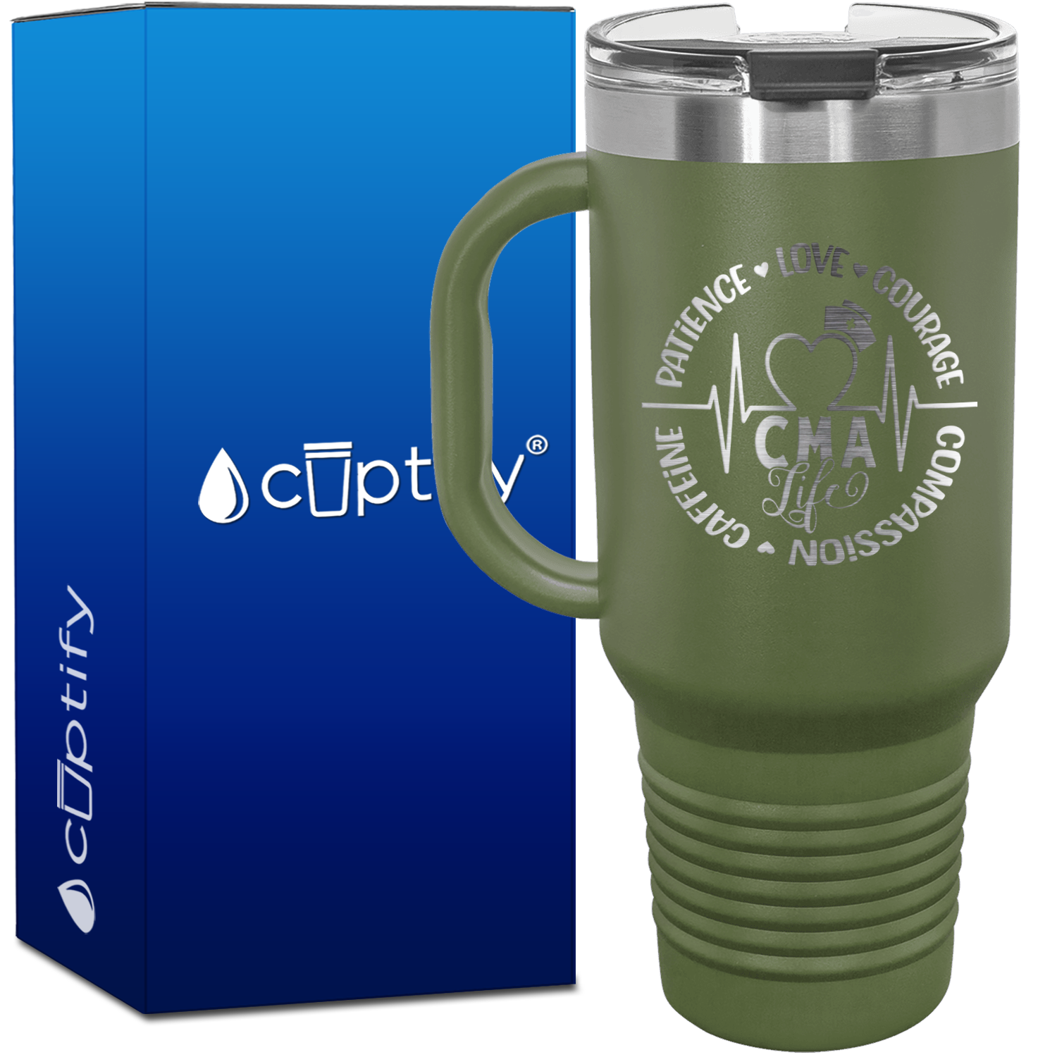 CMA Life Pulse Circle 40oz CMA Travel Mug