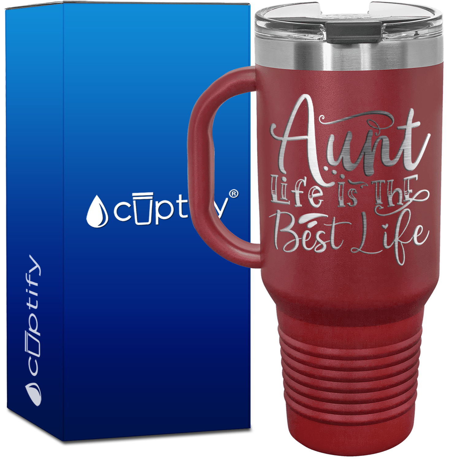 Aunt Life Is The Best Life 40oz Aunt Travel Mug